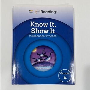 Into Reading Grade 4 Know It, Show It Independent Practice Workbook HMH
